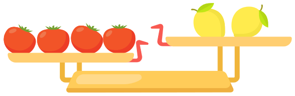 Picture for puzzle about tomato and lemon