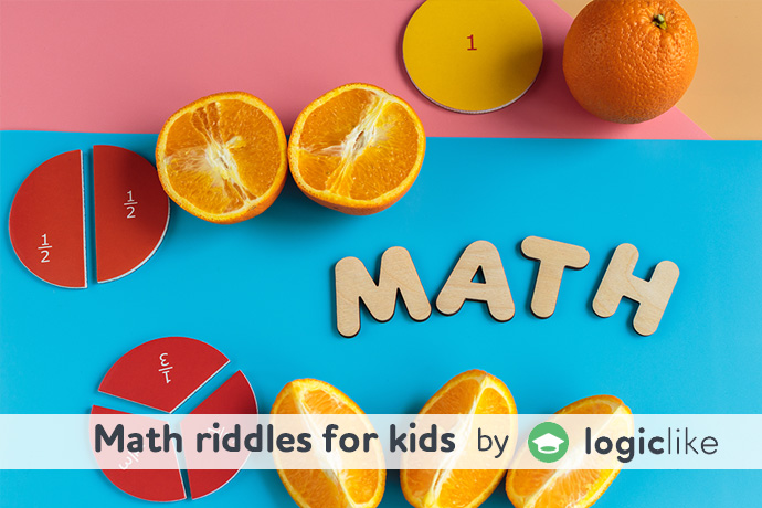 math riddles for kids by LogicLike