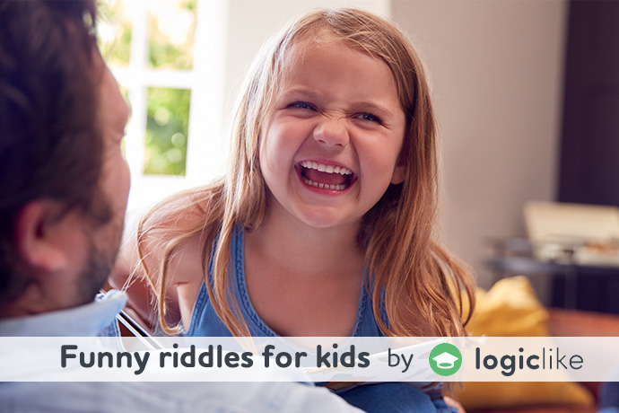 LogicLike collection of funny riddles for kids