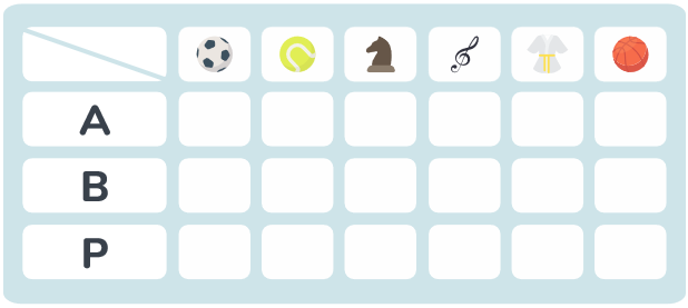 free logic puzzles with grid